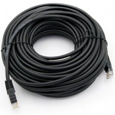  Καλώδιο δικτύου CAT 5e UTP Patch Cord Μαύρο 20m 9-0145201